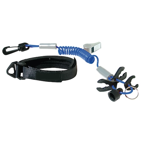 Seachoice Ultimate Lanyard Blue/Silver 11724